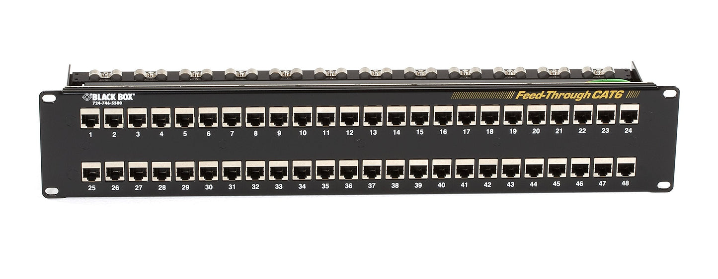Black Box Jpm816A 48-Port Network Patch Panel