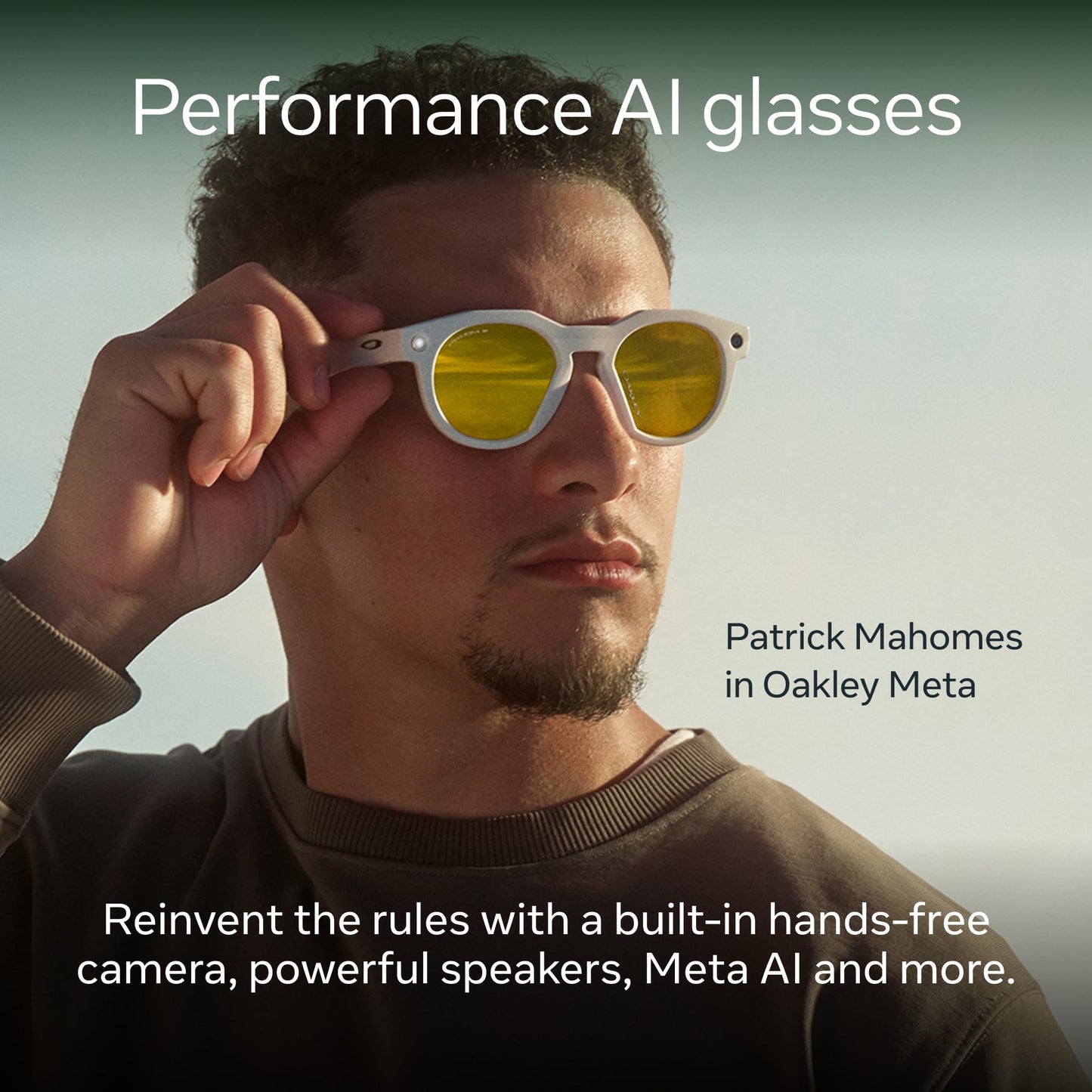 Oakley | Meta Hstn - Brown Smoke, Prizm Deep Water Polarized