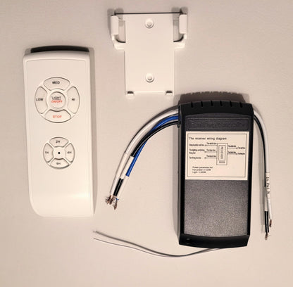 3-In-1 Ceiling Fan Light Timing & Speed Remote Universal Ceiling Fan Remote Control Kit, Compatible With Breeze/Hunter/Harbor/Ho