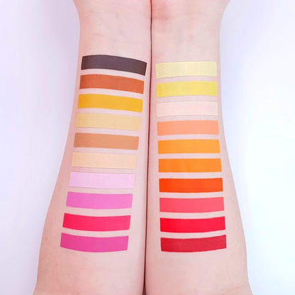 Pro Face & Body Paint Cake Pots by Moon Creations - Bright Yellow - Professional Water Based Face Paint Makeup for Adults, Kids - 1.26oz