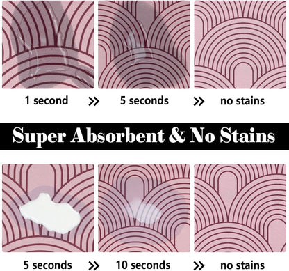 Dog Food Mats for Floors Absorbent, Pet Cat Food Mat - Quick Dry Dog Mat for Food and Water Boho Pet Supplies