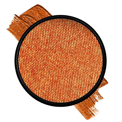 Mehron Paradise FX Metallics – Metallic Orange 1.4 oz | Professional Water Activated Shimmering Metallic Paint for Raves, Costumes, Special Effects, Halloween, Stage, Screen, Theater & Cosplay FX