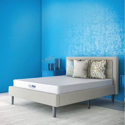 Classic Brands Cool Gel Gel Memory Foam 6-Inch Mattress | CertiPUR-US Certified | Bed-in-a-Box, Twin XL