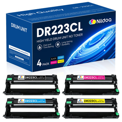 Dr223Cl Drum Unit Set 4 Pack Replacement For Brother Dr-223Cl Dr223Cl Mfc-L3710Cw Mfc-L3770Cdw Mfc-L3750Cdw Hl-L3270Cdw Hl-L3290