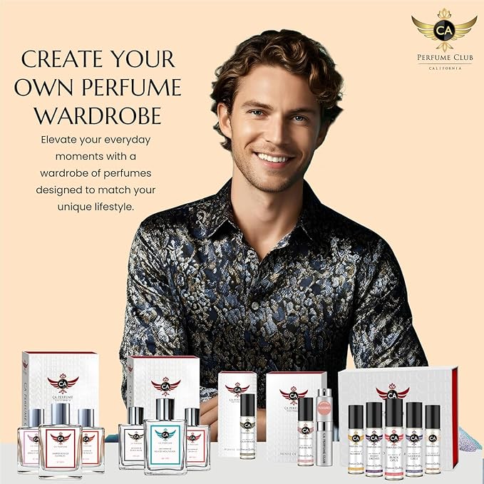 CA Perfume Duo Impression of Fresh Cut Strawberry For Women And Men Perfume Layering Set Long Lasting Travel Size EDP + Body Oil Roll-On Bottle 0.27 Fl Oz+0.33 Fl Oz