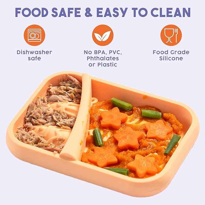 Awoo Sardina - Silicone Dog & Cat Lick Mat + Slow Feeder with Suction Cups - Non-Slip, Dishwasher Safe Pet Dish - Extends Mealtime for Fast Eaters & Reduces Anxiety - for Wet & Dry Food (Cobalt)