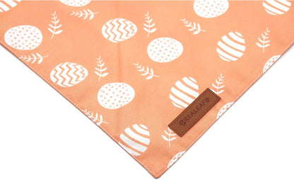 Realeaf Happy Easter Dog Bandanas 2 Pack, Reversible Pet Scarf for Boy and Girl, Premium Durable Fabric, Holiday Bandana for Small Medium Large and Extra Large Dogs (X-Large)