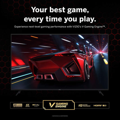 50 Inch 4K Smart TV, V-Series UHD LED HDR Television with Apple Airplay and Chromecast Built-In