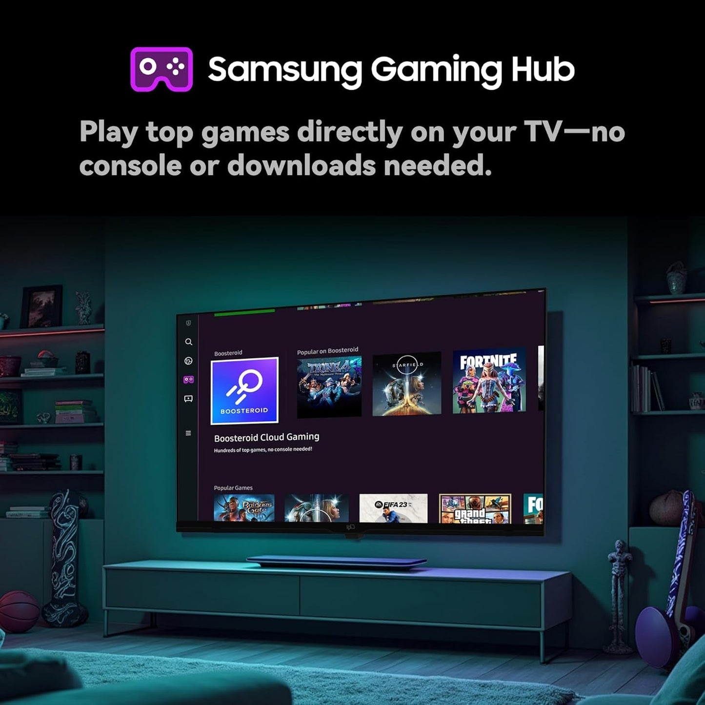 43 Inch Smart TV, 1080P Full HD Powered by Tizen OS Compatible with Dolby Audio, HDR 10, HDMI, Wifi, Bluetooth, Flat Screen Television (AT43-P1, 2025)