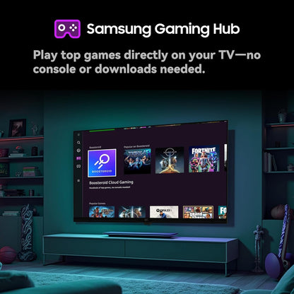 43 Inch Smart TV, 1080P Full HD Powered by Tizen OS Compatible with Dolby Audio, HDR 10, HDMI, Wifi, Bluetooth, Flat Screen Television (AT43-P1, 2025)