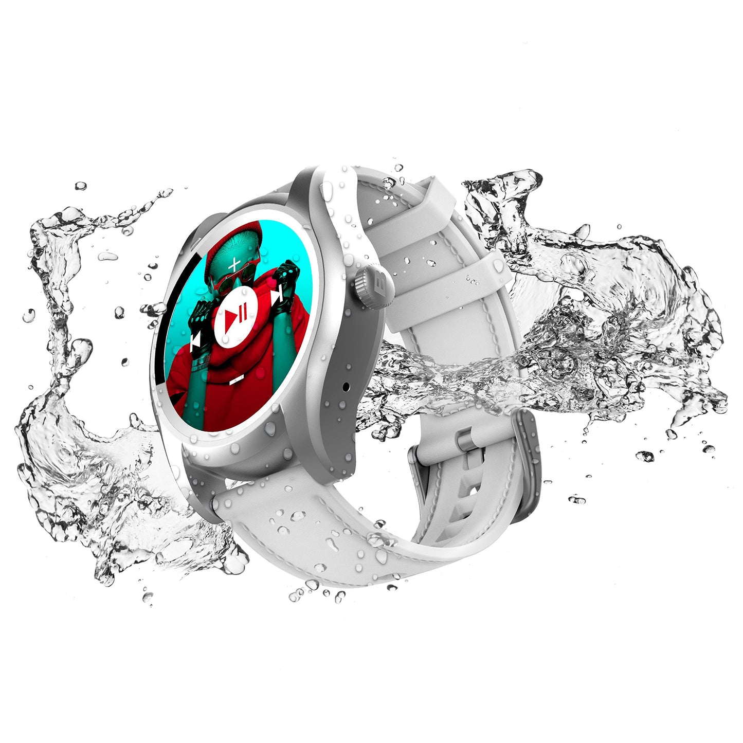 Blu X Link - Smartwatch Compatible With Android And Ios -Silver
