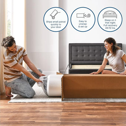 Classic Brands Cool Gel Gel Memory Foam 6-Inch Mattress | CertiPUR-US Certified | Bed-in-a-Box, Twin XL