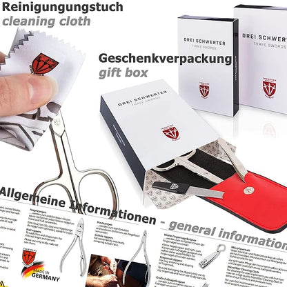 3 Swords Germany – manicure pedicure set kit (320)
