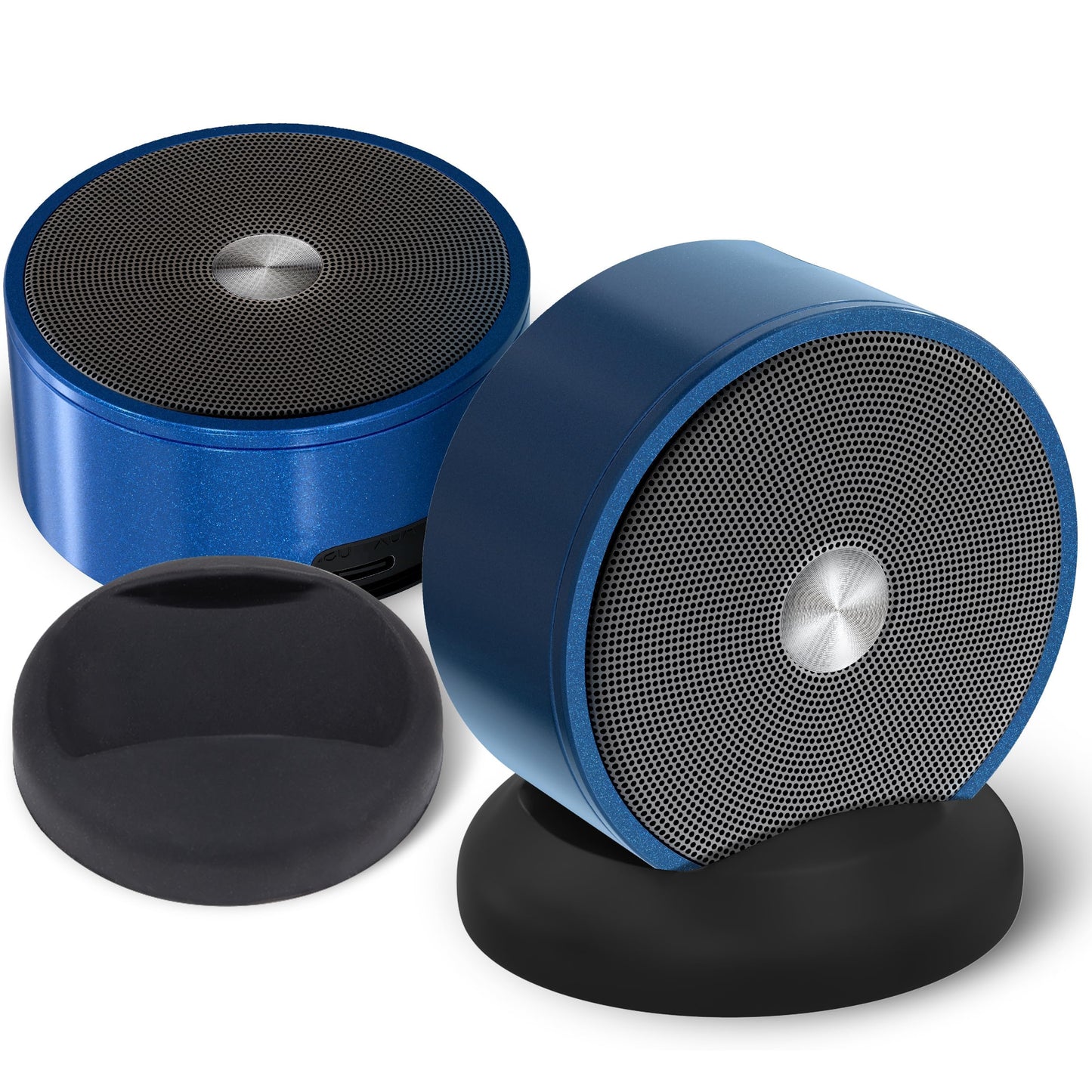 Long Run Technologies Paired Bluetooth Speakers - Surround Sound Stereo Pairing Linkable For Home Tv Car