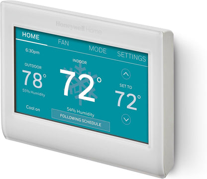 RTH9600WF Smart Color Thermostat ENERGY STAR Wi-Fi Programmable Touchscreen Alexa Ready - C-Wire Required