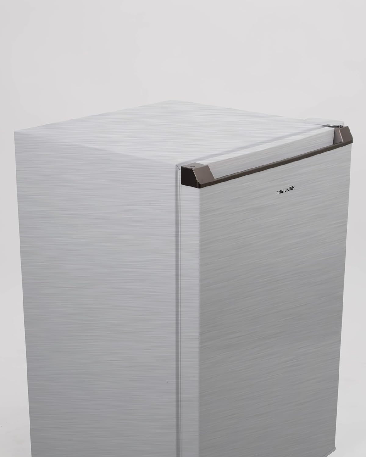 Mini Refrigerator, Compact Freezer Compartment, Adjustable Thermostat Control, Reversible Door, Contemporary Series, 4.5 Cu Ft, Platinum