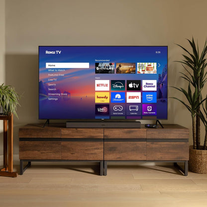 Smart TV 2025 – 65-Inch Select Series, 4K HDR TV – tv with Enhanced Voice Remote – Flat Screen LED Television with Wi-Fi for Streaming Live Local News, Sports, Family Entertainment