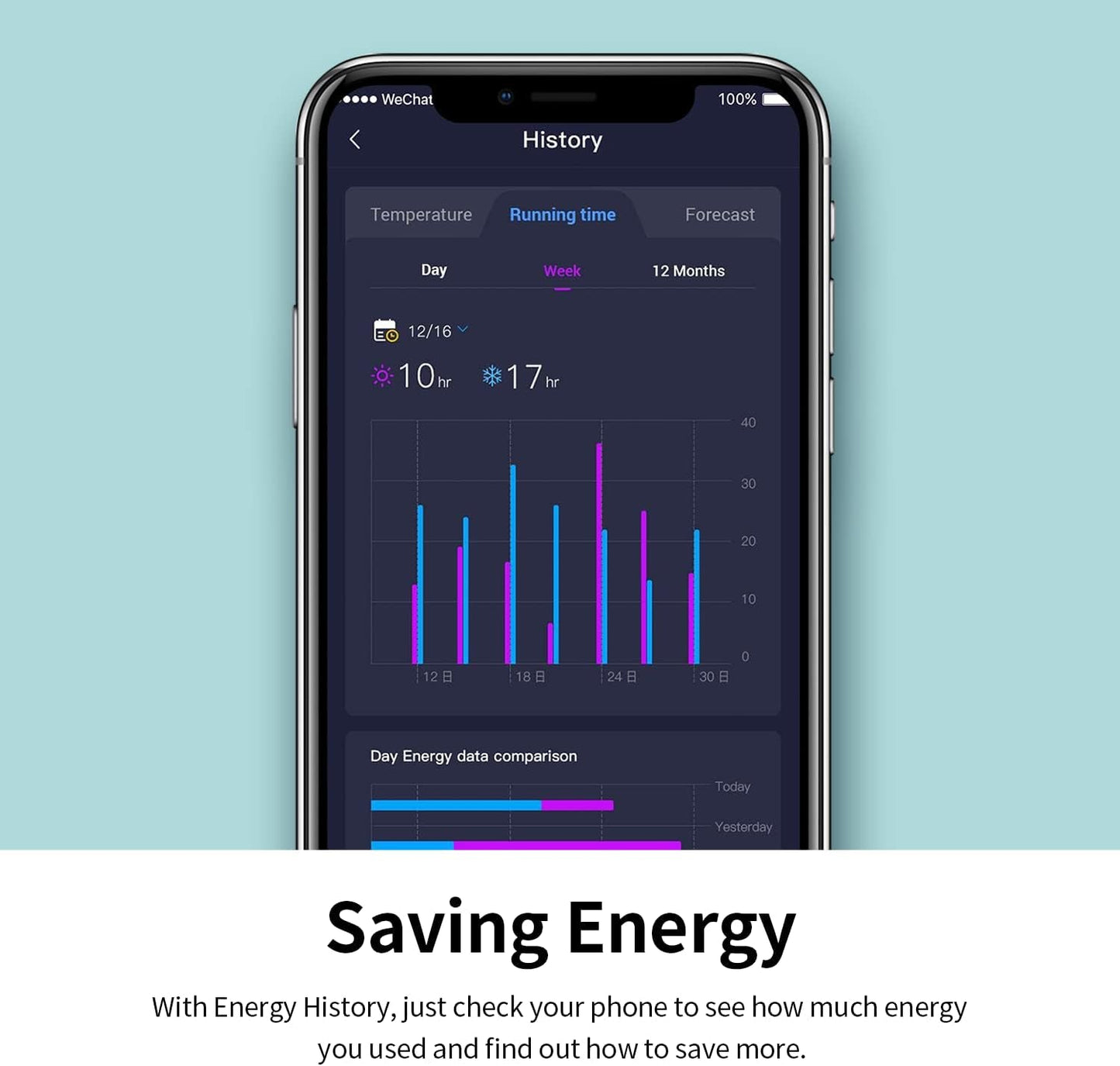 Smart Thermostat for Home TJ-560, Wifi Programmable Thermostat, Compatible with Alexa and Google Assistant, Energy Saving, 4 Inches Touch Screen, C-Wire Required, DIY Installation, Pink