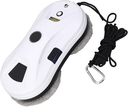 Robot Vacuum, 2800Pa Suction Power Glass Cleaning Robot with 8 Cloth Window Cleaning Ai Automatic Window Cleaner (US Plug 100 to 240V)