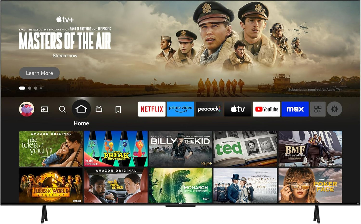 75-Inch Class Q65 QLED 4K Smart TV with Fire TV (75Q651F, 2024 Model), Dolby Vision, HDR PRO+, Dolby Atmos, Alexa Built-In with Voice Remote, Apple Airplay 2 Compatibility, Streaming Television