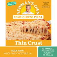 Newman's Own Four Cheese Thin & Crispy Crust Pizza️
