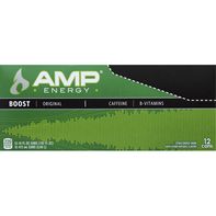 AMP Energy Drink, Boost, Original, Citrus️