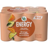 V8 Energy Orange Pineapple Energy Drink️