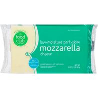 Food Club Cheese, Low-Moisture, Part-Skim, Mozzare...
️